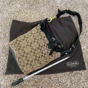 Authentic Coach hobo bag